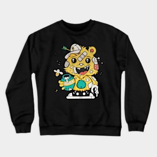 Cute Funny Baby Bear Child Birthday Kids School Costume Gift Crewneck Sweatshirt